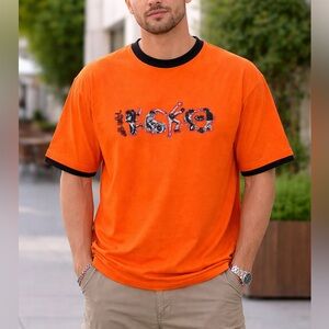 NWT Ecko Unlimited Orange Graphic Tee